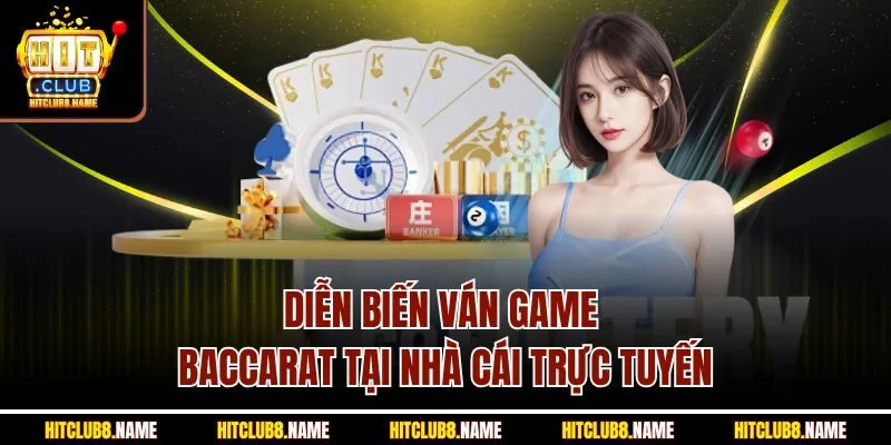 Diễn biến ván game Baccarat tại nhà cái trực tuyến