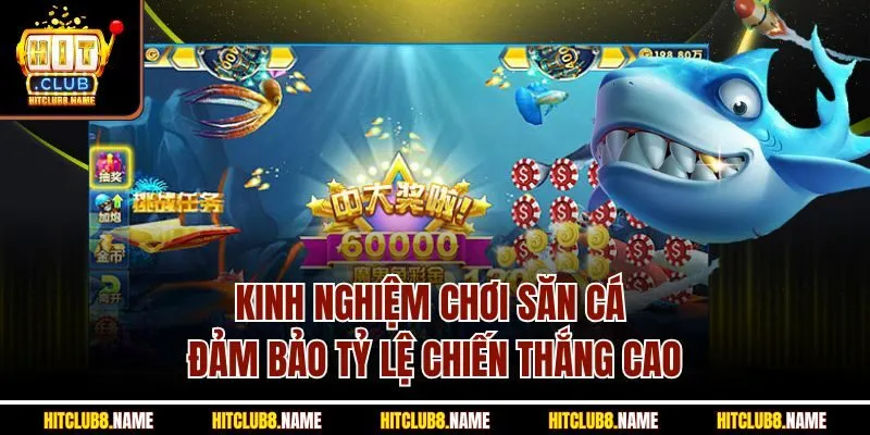 Kinh nghiệm chơi săn cá đảm bảo tỷ lệ chiến thắng cao